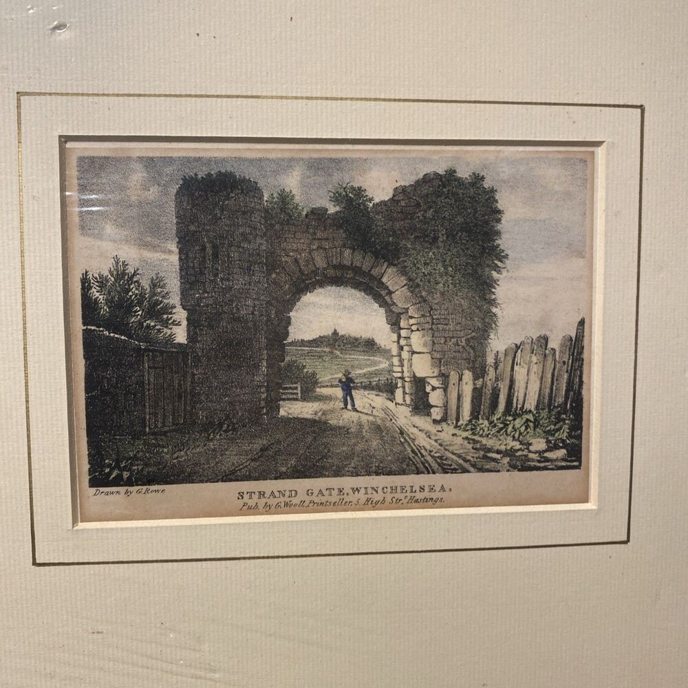 Picture No Frame 100 Years Old